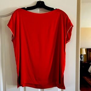Vince Oversized Silk Top